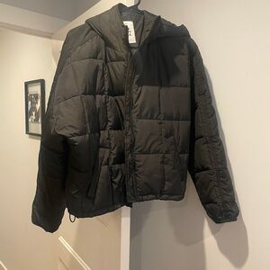 Gilly Hicks Black Puffer Jacket